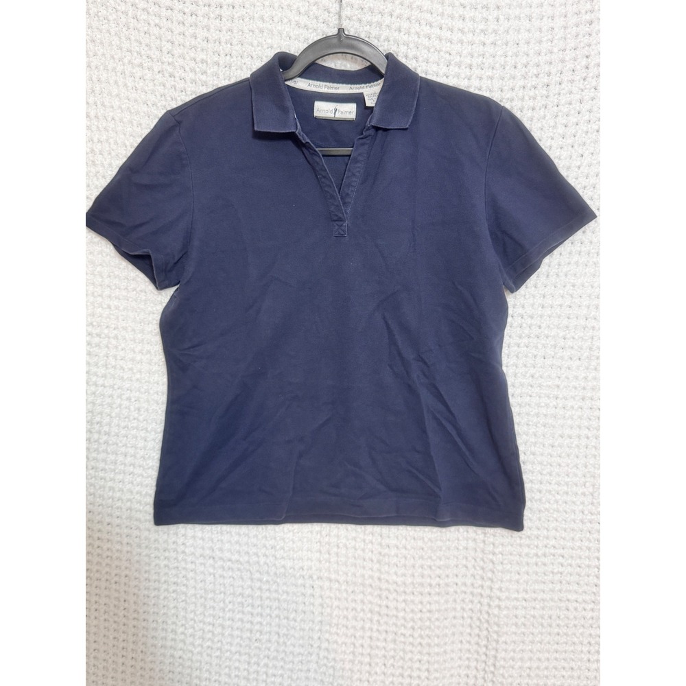 Arnold Palmer Golf Polo Shirt Womens Short‎ Sleeve Casual Sportswear